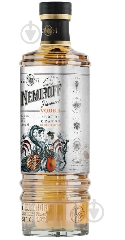 Водка Nemiroff Bold Orange De Luxe FV 0,5 л - фото 3 Водка Nemiroff Bold Orange De Luxe FV 0,5 л - фото 3