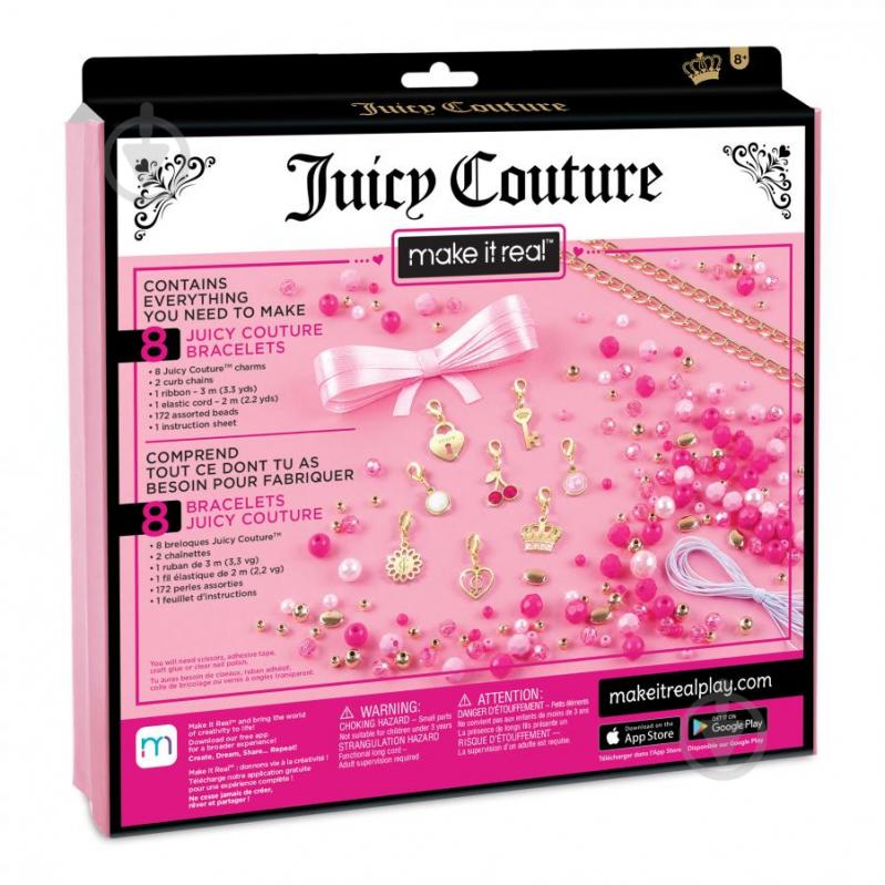 Набір для виготовлення прикрас Juicy Couture Неймовірні рожеві браслети MR4413 - фото 4