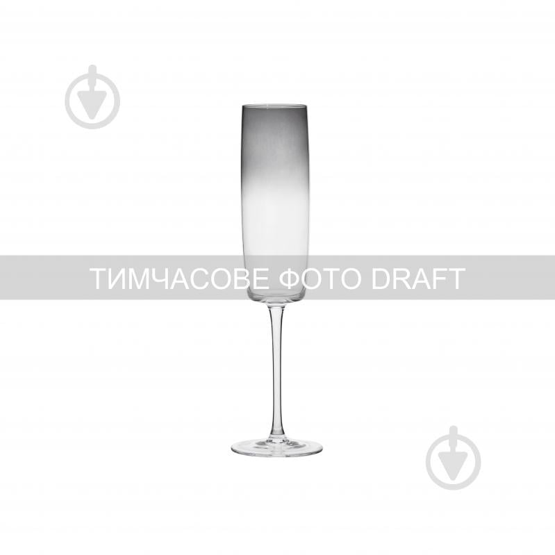 Набір бокалів для шампанського Ardesto Black Mars Mira сірий (AR2627GRG) 270 мл 2 шт. - фото 1 Набір бокалів для шампанського Ardesto Black Mars Mira сірий (AR2627GRG) 270 мл 2 шт. - фото 1