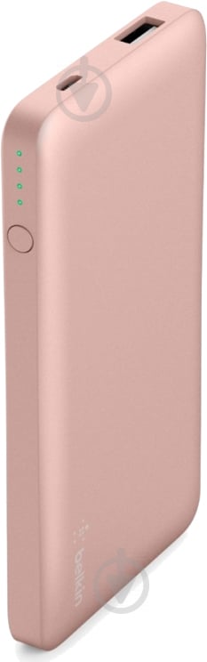 Повербанк Belkin Pocket Power Rose 5000 mAh pink (F7U019BTC00) - фото 3