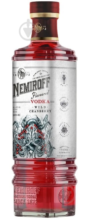 Водка Nemiroff Wild Cranberry De Luxe FV 0,5 л - фото 3