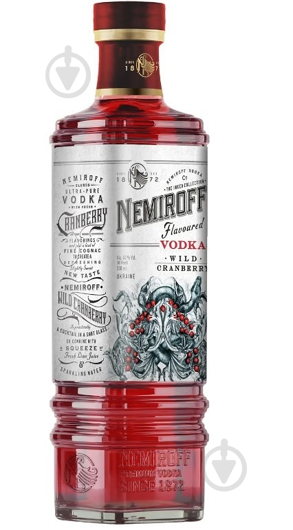 Водка Nemiroff Wild Cranberry De Luxe FV 0,5 л - фото 2