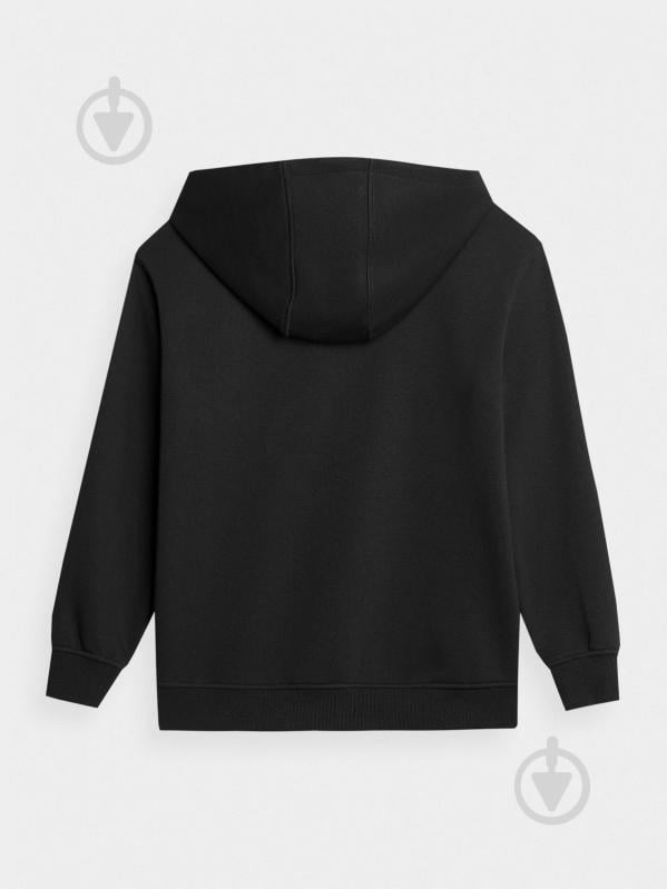 Джемпер 4F SWEATSHIRT M1090 4FJRAW23TSWSM1090-20S р.128 черный - фото 2