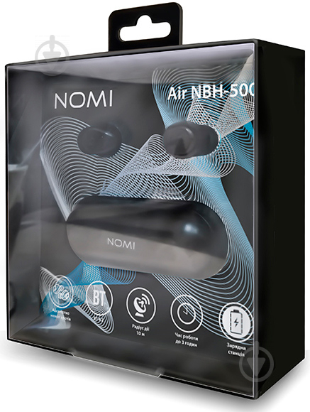 Гарнітура Nomi Air NBH-500 black - фото 7