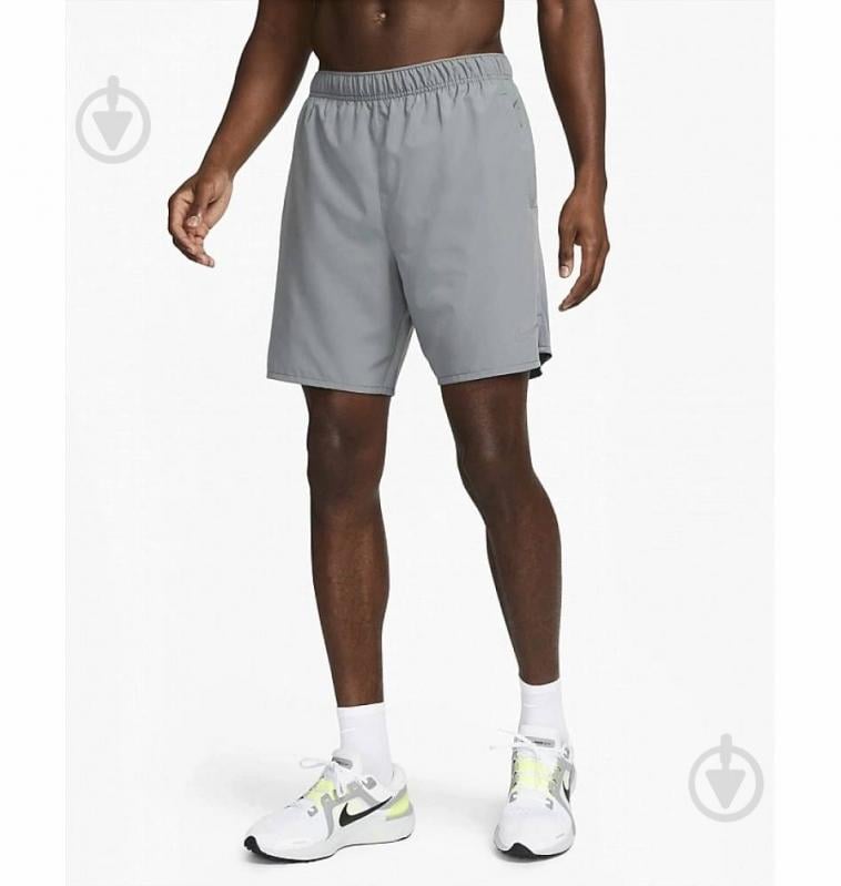 Шорты Nike Nike Challenger DV9357-084 р. S серый - фото 1
