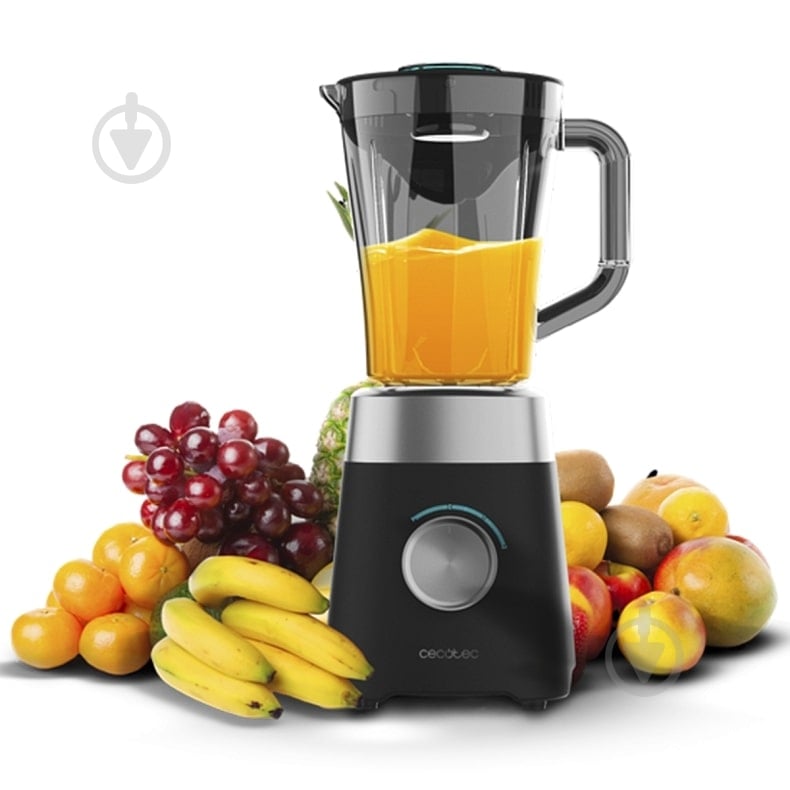 Блендер стаціонарний CECOTEC Power Titanium 1300MAX Black - фото 2