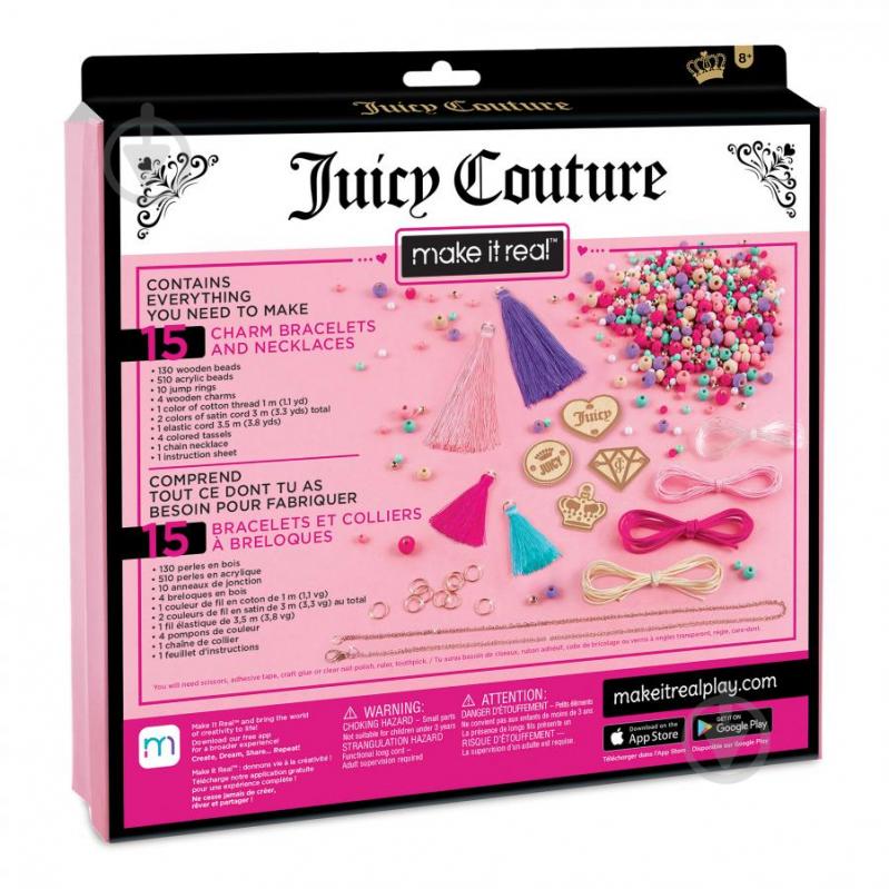 Набір для виготовлення прикрас Juicy Couture Модні прикраси з китицями MR4415 - фото 4