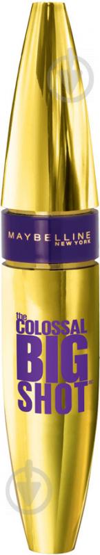 Туш для вій Maybelline New York The Colossal Big Shot чорний 9,5 мл - фото 1