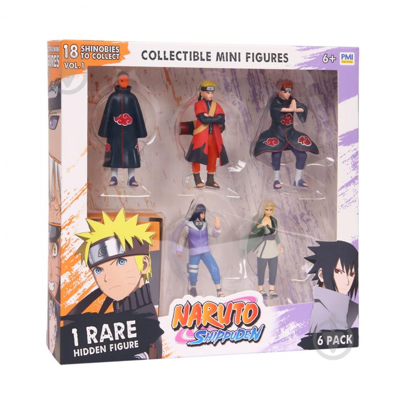 ᐉ Іграшковий набір NARUTO Делюкс із 6 колекційних фігурок (одна