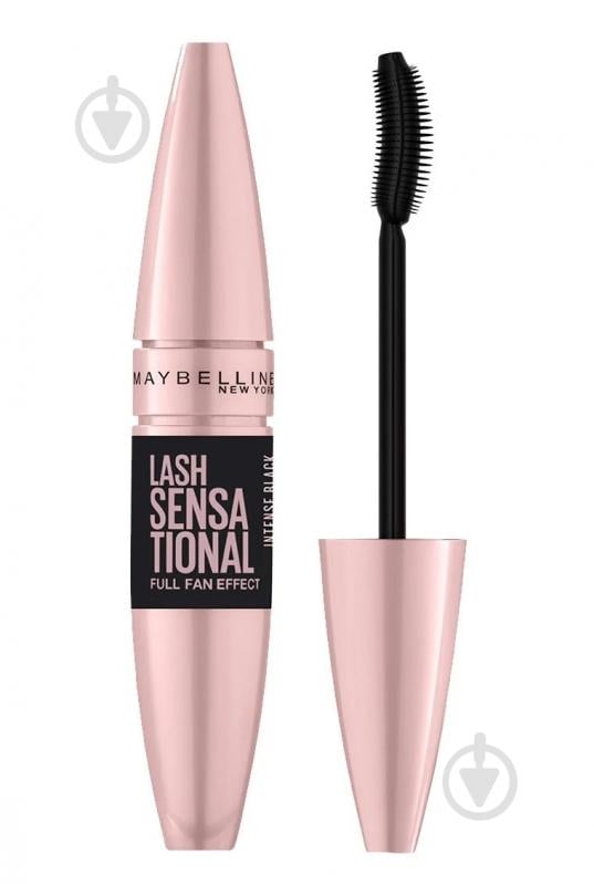 Туш для вій Maybelline New York Lash Sensational Intense black чорний 9,5 мл - фото 1