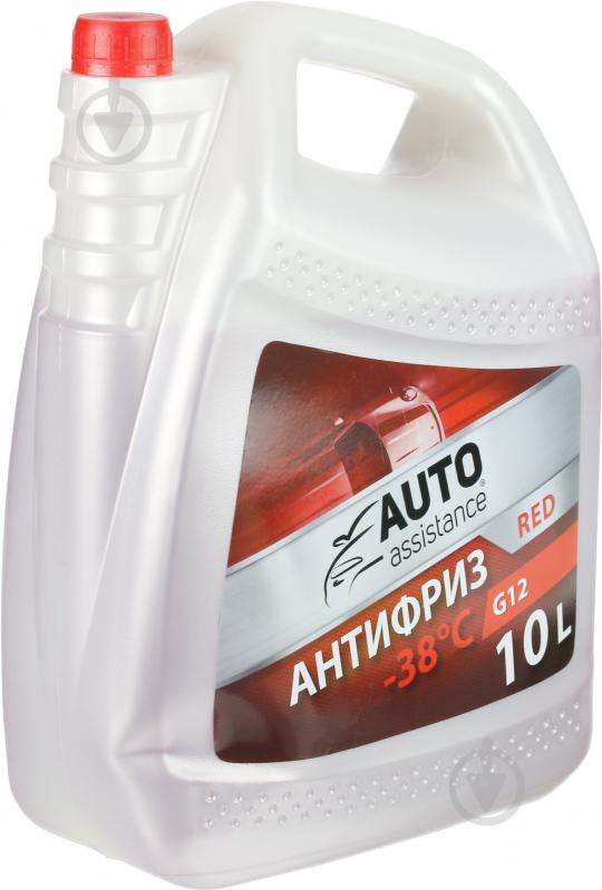 Антифриз Auto Assistance G12 -38°C 10 л красный - фото 2