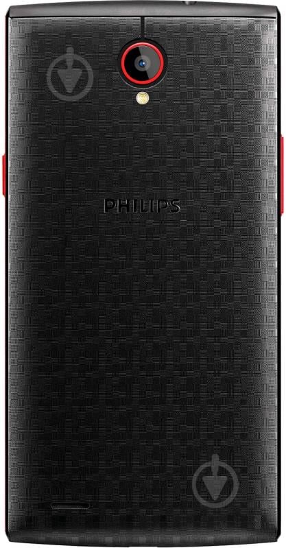 Смартфон Philips S337 1/8GB black/red (CTS337/RRREEPRU) - фото 2