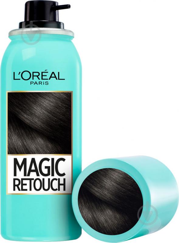 Спрей тонировочный L'Oreal Paris Magic Retouch черный 75 мл - фото 4