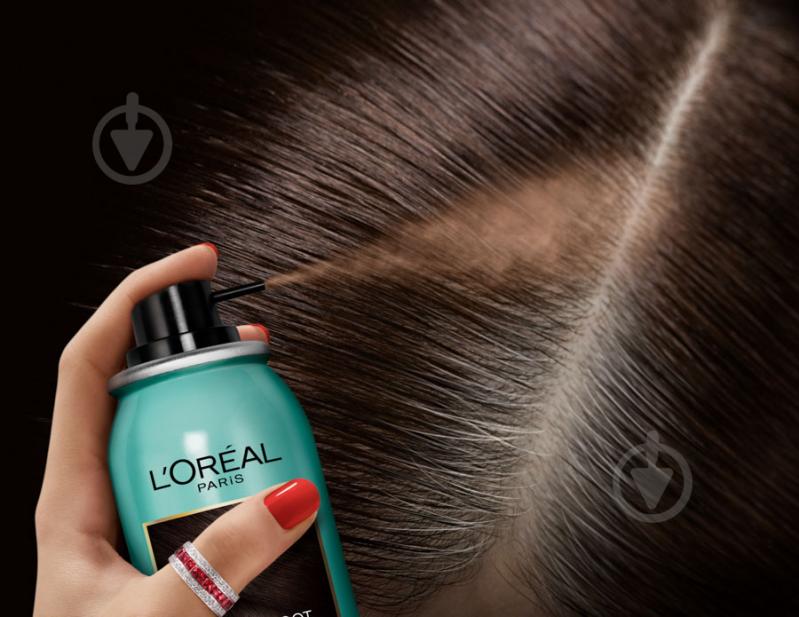 Спрей тонуючий L'Oreal Paris Magic Retouch чорний 75 мл - фото 5