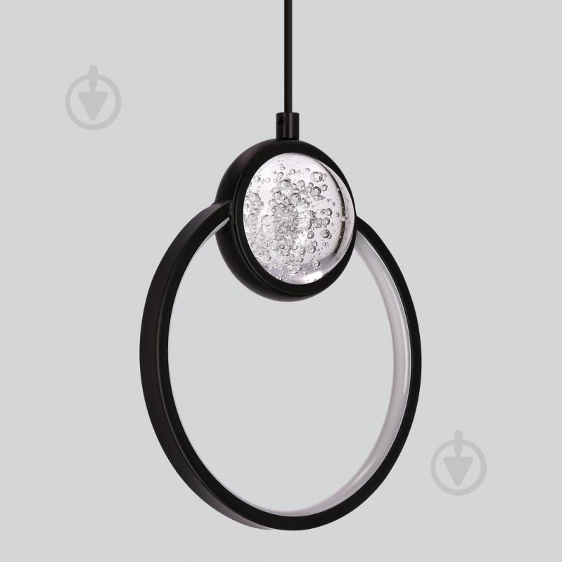 Люстра подвесная Candellux LACRIMA 1x15 Вт черный/прозрачный 31-35592 - фото 3