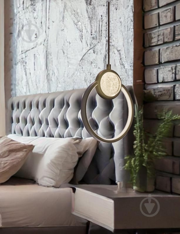 Люстра подвесная Candellux LACRIMA 1x15 Вт черный/прозрачный 31-35592 - фото 4