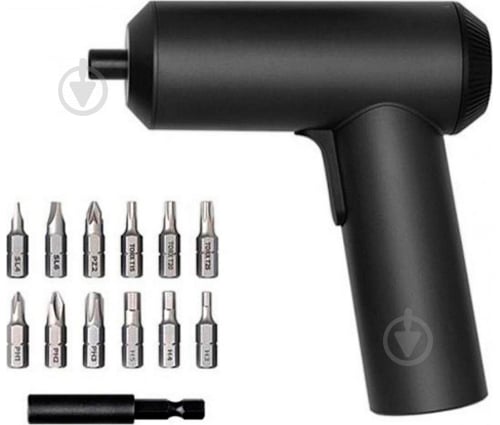 Шуруповерт акумуляторний Xiaomi Mijia Electric Screwdriver + 12 насадок 556854 - фото 6