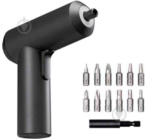 Шуруповерт акумуляторний Xiaomi Mijia Electric Screwdriver + 12 насадок 556854 - фото 4