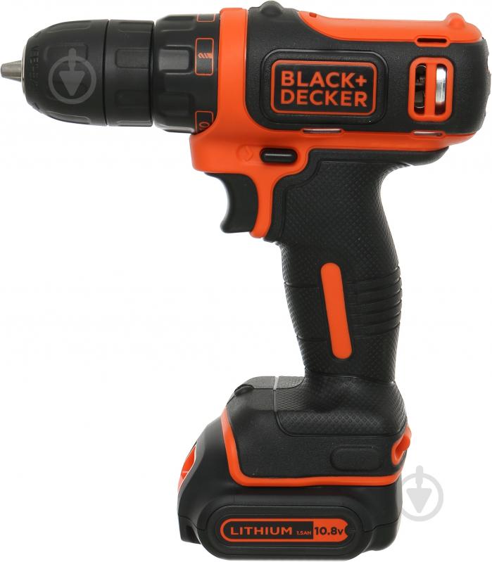 Шуруповерт аккумуляторный Black+Decker BDCDD12B_A - фото 3