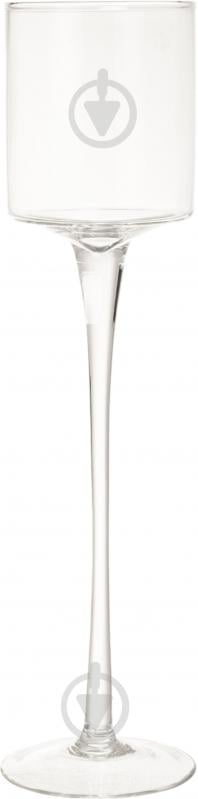 Подсвечник Wrzesniak Glassworks стеклянный прозрачный 33 см 15-807D - фото 2 Подсвечник Wrzesniak Glassworks стеклянный прозрачный 33 см 15-807D - фото 2