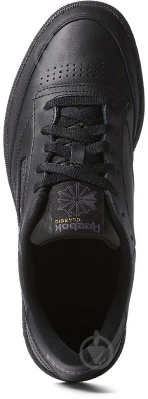 Кросівки чоловічі демісезонні Reebok CLUB C 85 AR0454 р.39 чорні - фото 6