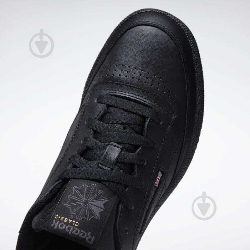 Кросівки чоловічі демісезонні Reebok CLUB C 85 AR0454 р.40 чорні - фото 9