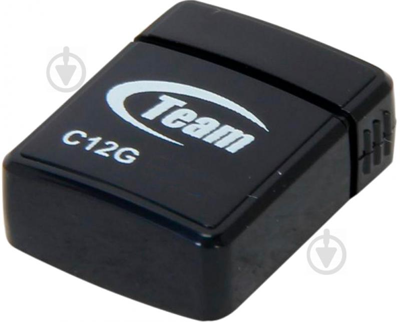 Флеш-пам'ять USB Team C12G 16 ГБ USB 2.0 black (TC12G16GB01) - фото 1