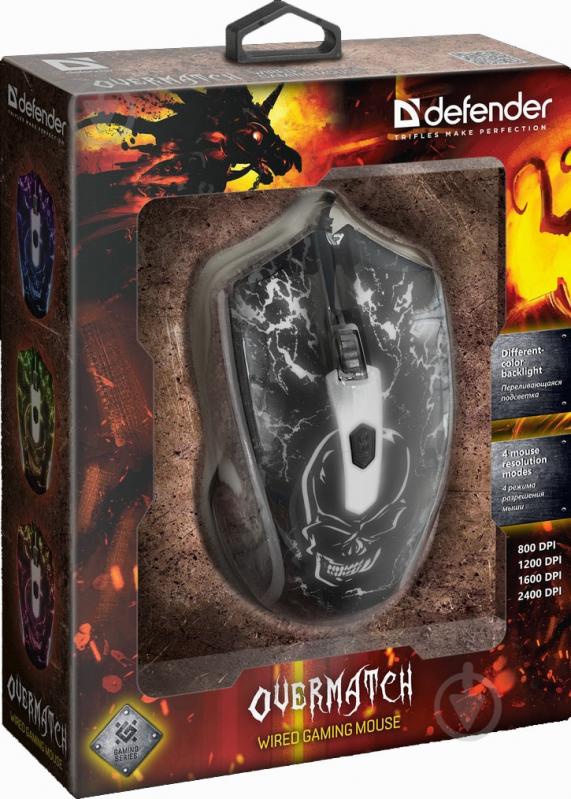 Мышь Defender Overmatch GM-069 (52069) - фото 7
