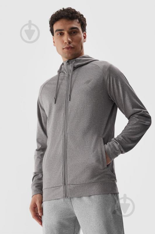 Джемпер 4F SWEATSHIRT FNK M277 4FRAW23TFSWM277-25M р.2XL серый - фото 1 Джемпер 4F SWEATSHIRT FNK M277 4FRAW23TFSWM277-25M р.2XL серый - фото 1