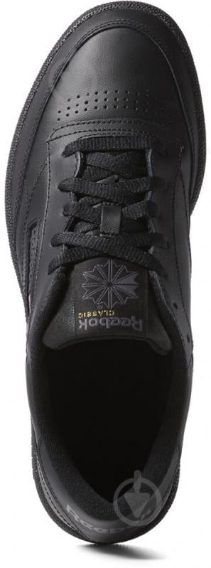 Кроссовки мужские демисезонные Reebok CLUB C 85 AR0454 р.41 черные - фото 6