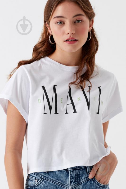 Футболка Mavi MAVI PRINTED TOP 168458-620 р.S білий - фото 4