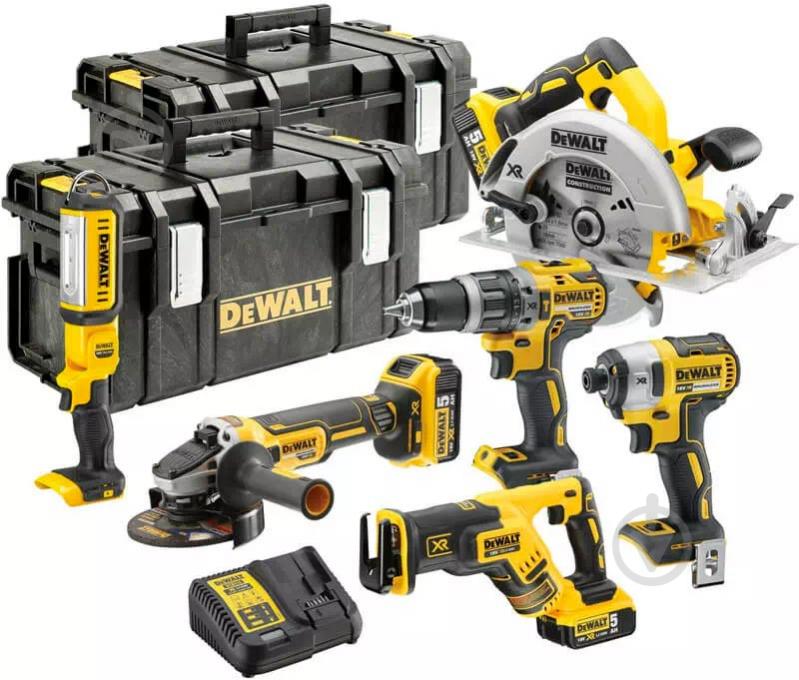 Набір DeWalt із шести безщіткових інструментів DCK623P3 - фото 6