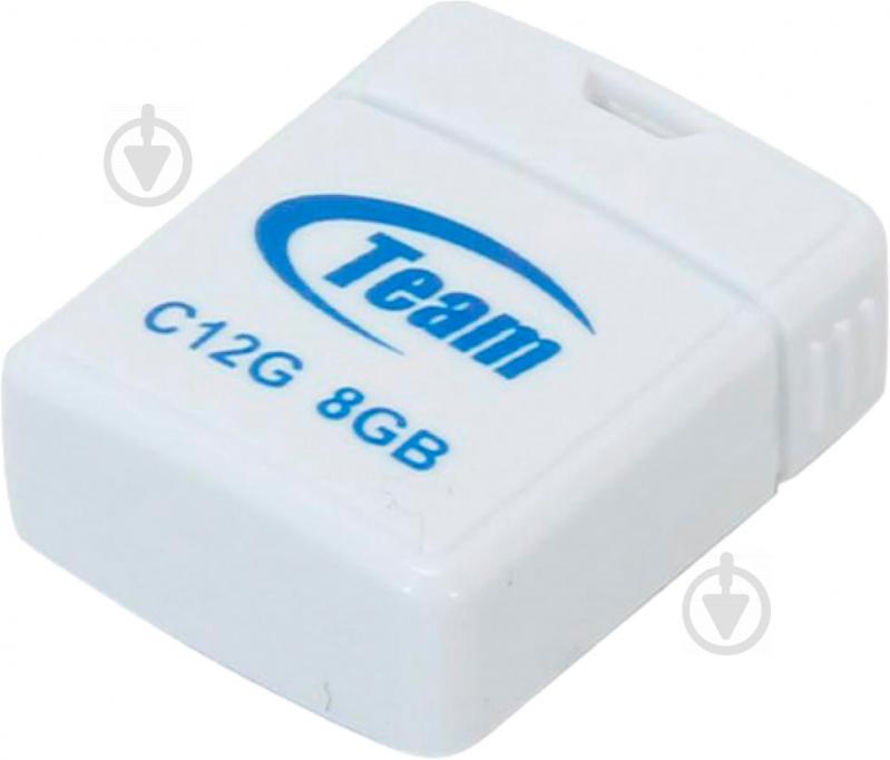 Флеш-пам'ять USB Team C12G 16 ГБ USB 2.0 white (TC12G16GW01) - фото 1