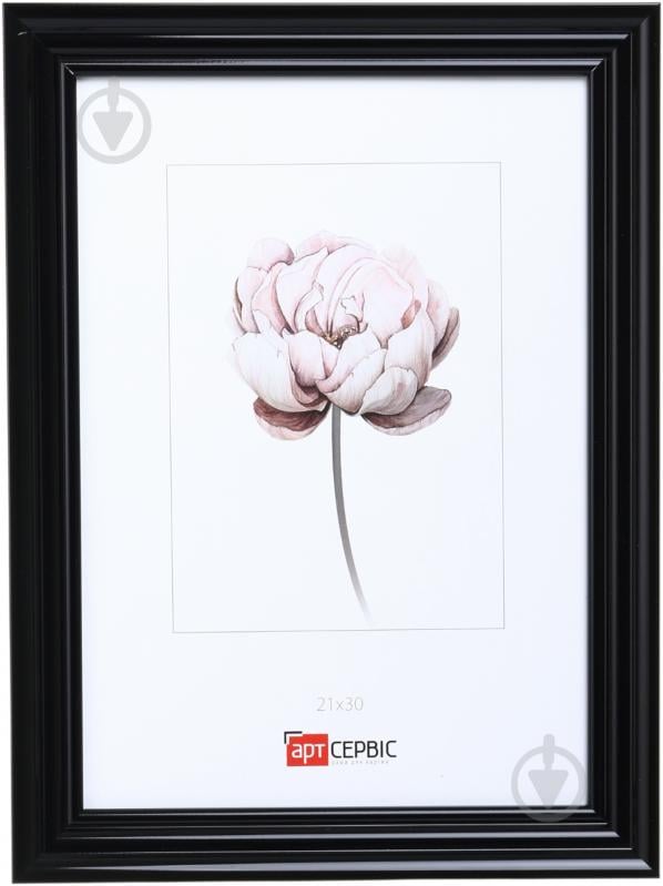 Рамка для фото Арт-Сервіс (ЕА-01928) 1 фото 21х30 см черный - фото 1