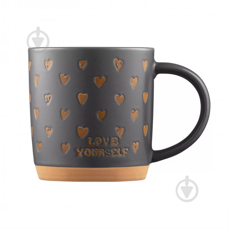 Чашка Ardesto Alda 365 мл серый (AR3496) - фото 3