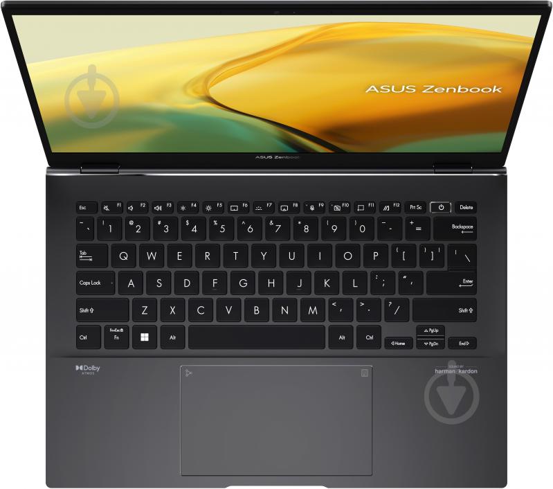 Ноутбук Asus Zenbook 14 UM3402YA-KP245 14" (90NB0W95-M00EX0) jade black - фото 8