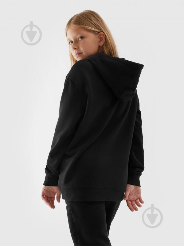 Джемпер 4F SWEATSHIRT F1068 4FJRAW23TSWSF1068-20S черный - фото 4 Джемпер 4F SWEATSHIRT F1068 4FJRAW23TSWSF1068-20S черный - фото 4