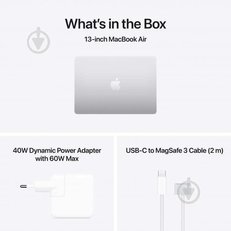 Ноутбук Apple MacBook Air M5 2026 16GB/1TB 13,6" (MDH84UA/A) silver - фото 9
