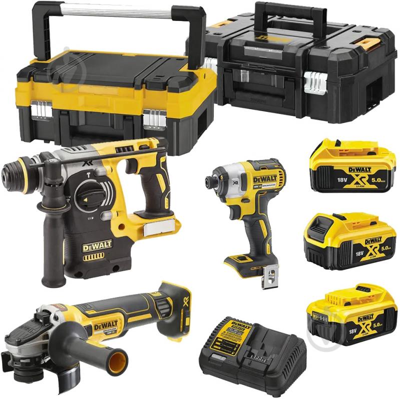 Набор DeWalt из трех бесщеточных инструментов DCK305P3T - фото 1