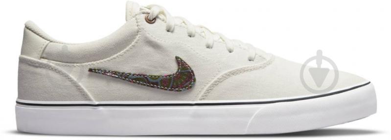 Кросівки жіночі демісезонні Nike SB CHRON 2 CNVS PRM DM3513-100 р.44 білі - фото 1