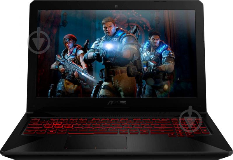 Ноутбук Asus FX504GD-E4063 15.6" (90NR00J3-M14830) black - фото 1