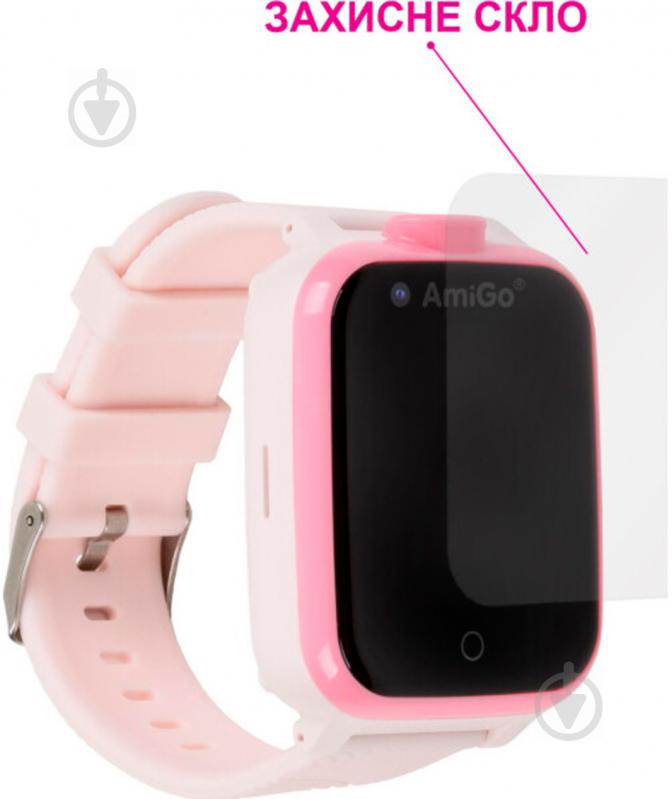 Смарт-годинник AmiGo GO006 GPS 4G WIFI pink (849558) - фото 6