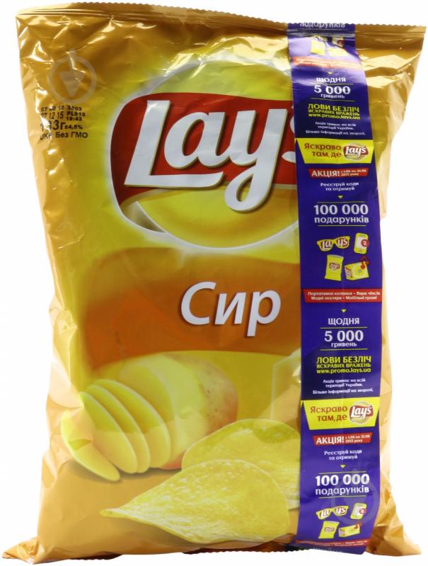 Чипси Lays сир 133 г - фото 1