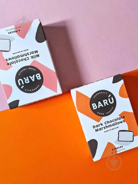 Маршмеллоу Baru в черном шоколаде 54 г - фото 5 Маршмеллоу Baru в черном шоколаде 54 г - фото 5