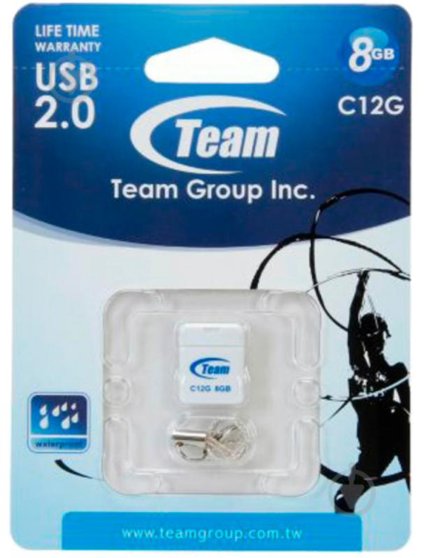 Флеш-пам'ять USB Team C12G 32 ГБ USB 2.0 white (TC12G32GW01) - фото 5