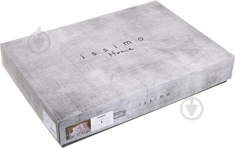 Комплект постельного белья Carrera євро разноцветный Issimo - фото 4