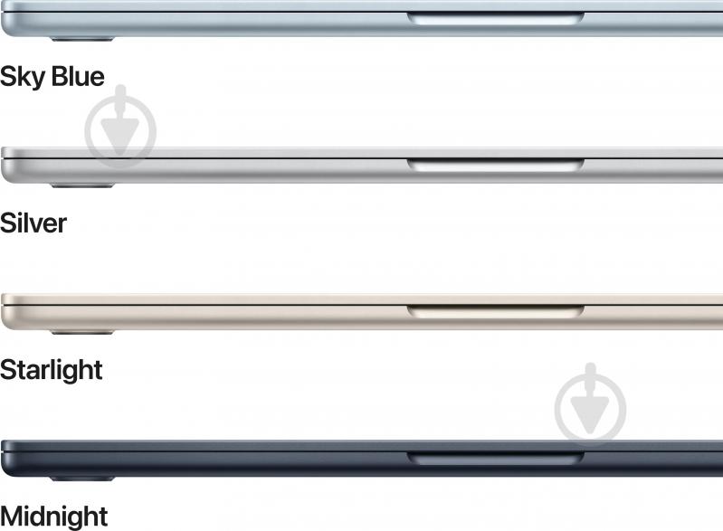 Ноутбук Apple MacBook Air M5 2026 16GB/512GB 13,6" (MDHH4UA/A) sky blue - фото 3