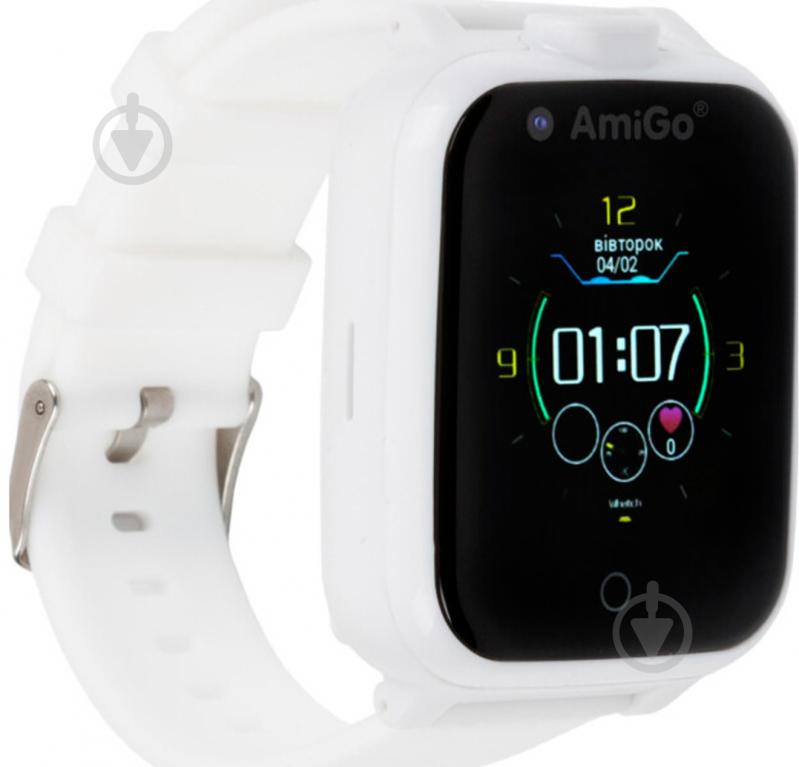 Смарт-часы AmiGo GO006 GPS 4G WIFI white (849559) - фото 1 Смарт-часы AmiGo GO006 GPS 4G WIFI white (849559) - фото 1