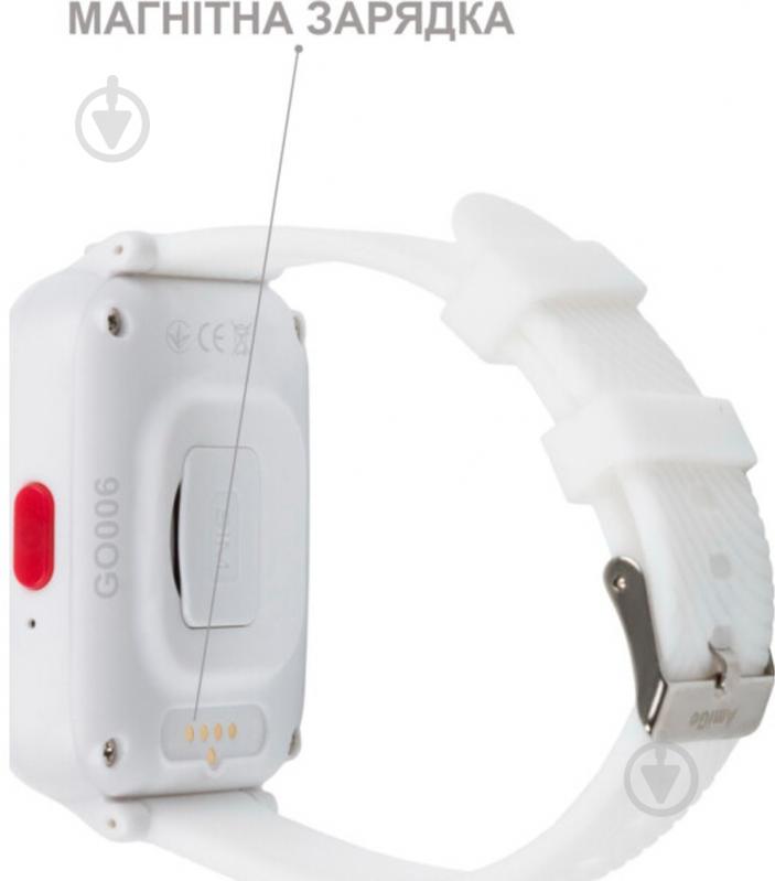 Смарт-часы AmiGo GO006 GPS 4G WIFI white (849559) - фото 7 Смарт-часы AmiGo GO006 GPS 4G WIFI white (849559) - фото 7