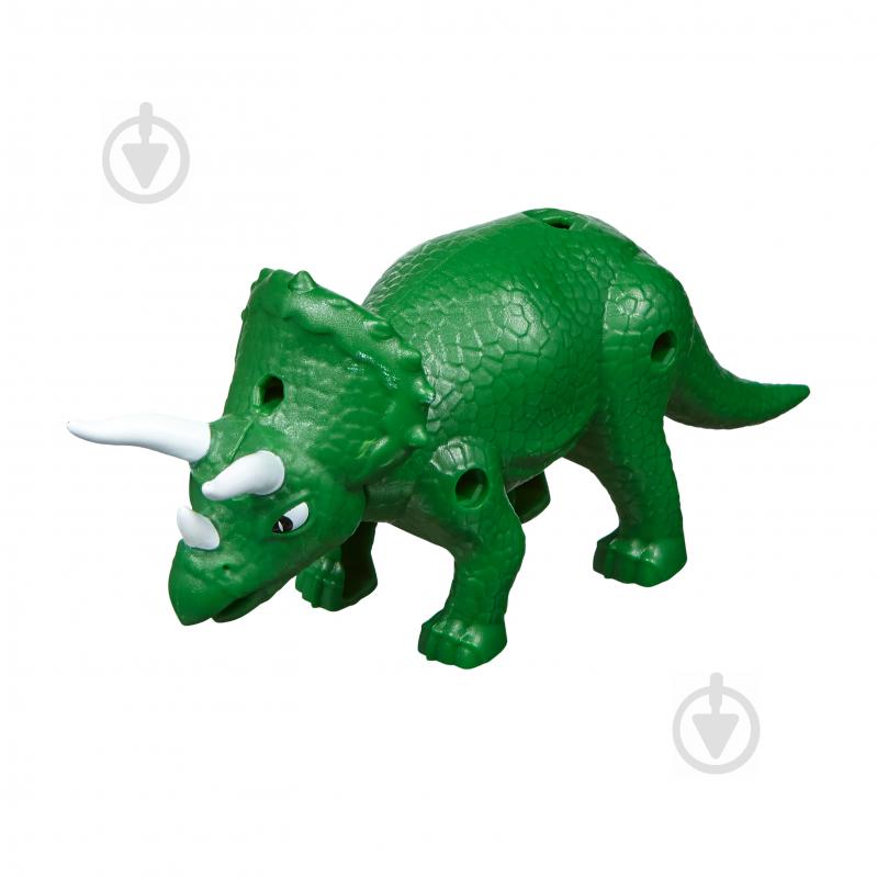 Игровой набор Road Rippers Машинка и динозавр Triceratops green 20074 - фото 6